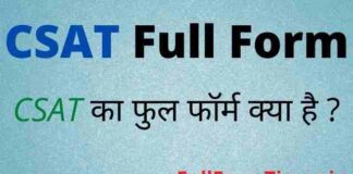 CSAT Full Form in Hindi and English – सीसैट का फुल फॉर्म UPSC में क्या है CSAT Full Form in Hindi and English – सीसैट का फुल फॉर्म UPSC में क्या है