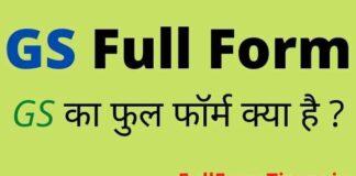 GS Full Form in Hindi and English – जीएस का फुल फॉर्म हिंदी में क्या होता है GS Full Form in Hindi and English – जीएस का फुल फॉर्म हिंदी में क्या होता है