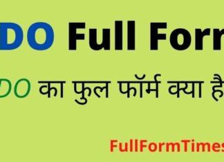 SDO Full Form in Hindi and English – एसडीओ का फुल फॉर्म क्या होता है SDO Full Form in Hindi and English - एसडीओ का फुल फॉर्म क्या होता है