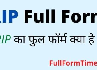 RIP Full Form in Hindi – आरआईपी (रिप) का फुल फॉर्म और मतलब क्या होता है RIP Full Form in Hindi - आरआईपी (रिप) का फुल फॉर्म और मतलब क्या होता है