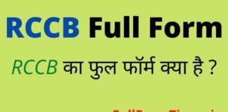 RCCB Full Form in Hindi and English – आरसीसीबी का फुल फॉर्म क्या होता है RCCB Full Form in Hindi and English - आरसीसीबी का फुल फॉर्म क्या होता है