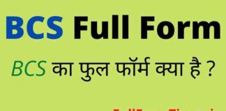 BCS Full Form in Hindi and English – बीसीएस का फुल फॉर्म क्या होता है BCS Full Form in Hindi and English - बीसीएस का फुल फॉर्म क्या होता है