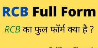 RCB Full Form in Hindi and English – आरसीबी का फुल फॉर्म IPL में क्या है RCB Full Form in Hindi and English - आरसीबी का फुल फॉर्म IPL में क्या है