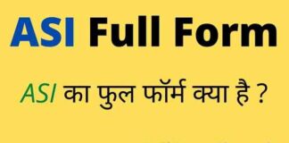 ASI Full Form in Hindi – एएसआई का फुल फॉर्म Police में क्या होता है ? ASI Full Form in Hindi - एएसआई का फुल फॉर्म Police में क्या होता है ?