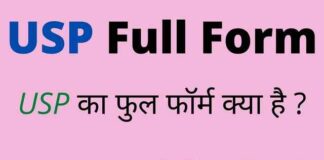 USP Full Form in Hindi and English – यूएसपी का फुल फॉर्म क्या है ? USP Full Form in Hindi and English - यूएसपी का फुल फॉर्म क्या है ?