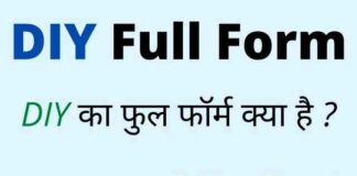 DIY Full Form in Hindi & English – डीआईवाई का फुल फॉर्म क्या होता है ? DIY Full Form in Hindi & English - डीआईवाई का फुल फॉर्म क्या होता है ?