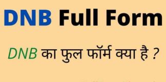 DNB Full Form in Hindi and English – डीएनबी का फुल फॉर्म क्या है ? DNB Full Form in Hindi and English - डीएनबी का फुल फॉर्म क्या है ?