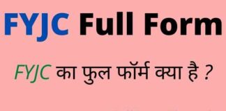FYJC Full Form in Hindi / English – एफवाईजेसी का फुल फॉर्म क्या है ? FYJC Full Form in Hindi / English - एफवाईजेसी का फुल फॉर्म क्या है ?