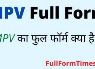 MPV Full Form in Hindi / English – एमपीवी का फुल फॉर्म क्या होता है ? MPV Full Form in Hindi / English - एमपीवी का फुल फॉर्म क्या होता है ?