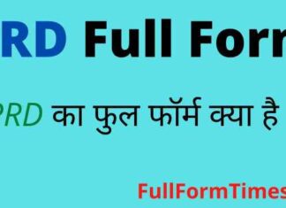 PRD Full Form in Hindi / English – पीआरडी का फुल फॉर्म क्या होता है ? PRD Full Form in Hindi / English - पीआरडी का फुल फॉर्म क्या होता है ?