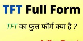 TFT Full Form in Hindi & English – टीएफटी का फुल फॉर्म क्या होता है ? TFT Full Form in Hindi & English - टीएफटी का फुल फॉर्म क्या होता है ?